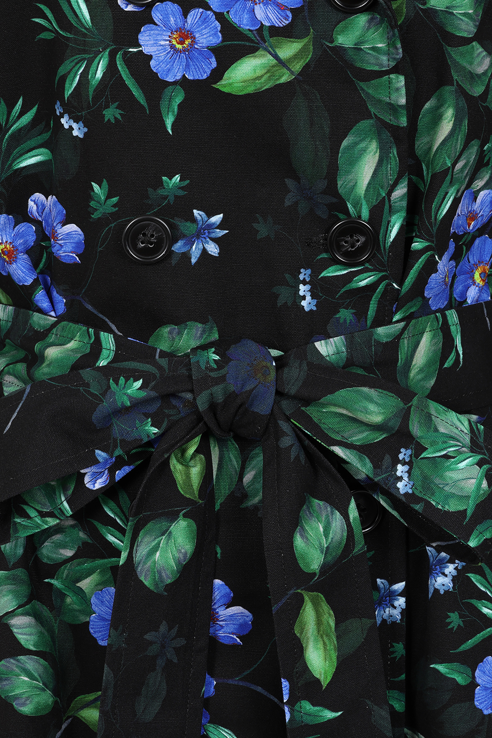 Brooke Floral Swing Coat in Extended Sizing